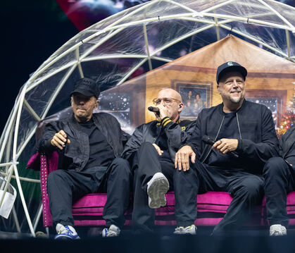 Sehen so künftige Hip-Hop-Rentner aus? Michi Beck (von links), Thomas D., Smudo und And.Ypsilon.