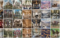 KI-Bilder in einem Kreativitätsexperiment