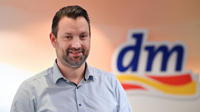 Daniel Schnurr, Gebietsverantwortlicher von dm für die Region Neckar-Alb.