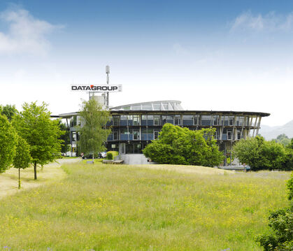 Firmensitz von Datagroup in Pliezhausen-Gniebel.