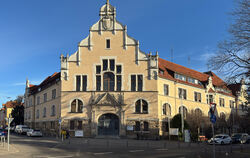 Die eindrucksvollste Kreis-Liegenschaft im Gründerzeitviertel: das Landratsamt.