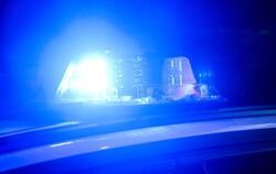 Blaulicht auf Polizeiauto