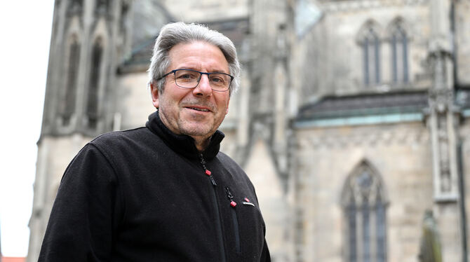 Geht nach 22 Jahren als Mesner der Marienkirche in den Ruhestand: Götz Wellhäuser-Frank.