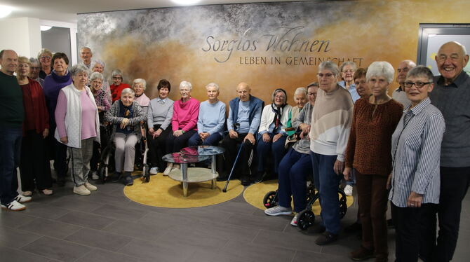 Gemeinschaft wird groß geschrieben: Die Bewohner von »Sorglos Wohnen« machen viel miteinander und treffen sich regelmäßig.