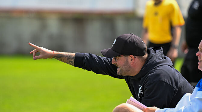 Thomas Herbst (hier noch beim 1. CfR Pforzheim) wird künftig die Geschicke an der Kreuzeiche leiten.