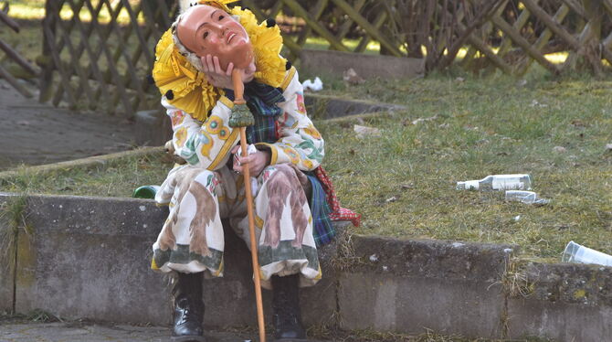 Fasnet Aschermittwoch Langsam geht die Puste aus