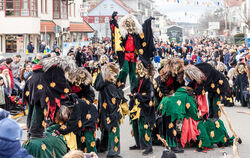 Ein großer Umzug durch Mössingen bildet den Abschluss des ersten Ringtreffens. Dann werden vielleicht auch wieder die Wendgoisch