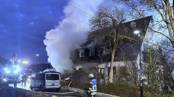 Das Haus in Nehren ist vorerst unbewohnbar.
