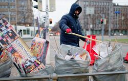 Traditioneller Neujahrsputz muslimischer Jugendlicher