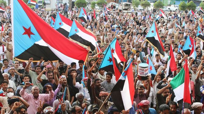 Kundgebung von STC-Anhängern im Jemen