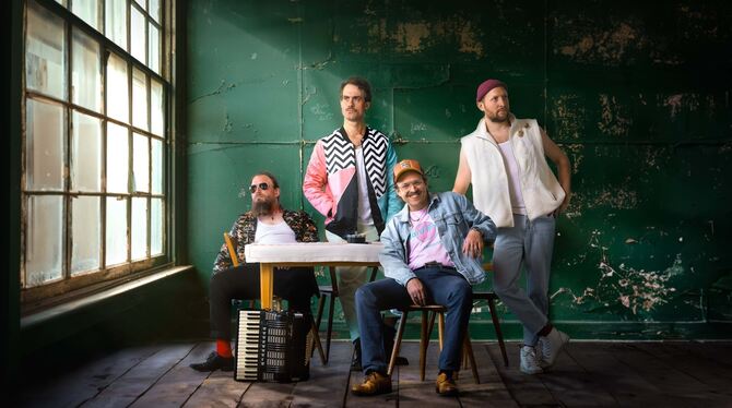 Gankino Circus spielen am Sonntag im Sudhaus.