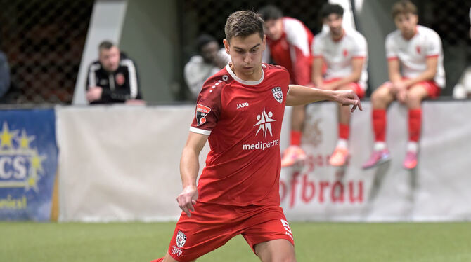 Yannick Toth trifft zum Sieg im Spiel um Platz drei.