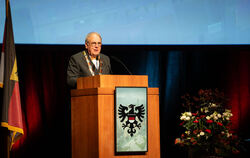 Oberbürgermeister Thomas Keck gab beim Neujahrsempfang einen Ausblick auf 2026.