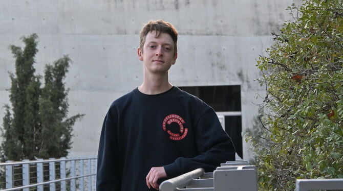 Daniel Grützmacher vor der Gedenkstätte Yad Vashem.