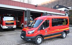 Der neue Mannschaftstransportwagen der Lichtensteiner Feuerwehr.