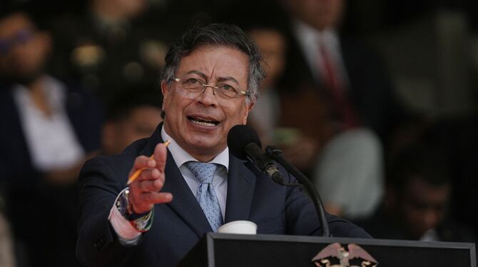 Kolumbiens Präsident Petro zu Trump: Angriff wäre »Krieg« Kolumbiens Präsident Petro zu Trump: Angriff wäre »Krieg«