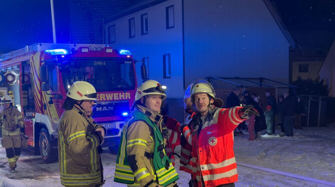 Explosion in Wohnhaus