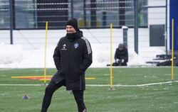 Trainer Merlin Polzin vom Hamburger SV