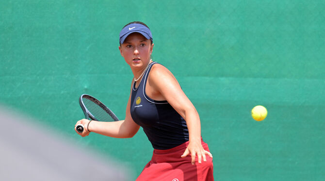 2025, DTB, Frauen, TV Reutlingen, Tennis, WL, Wuerttembergliga Emma Glaser wird als jüngerer Jahrgang in der neuen deutschen Rangliste bei den U 18-Juniorinnen auf Platz sechs geführt.