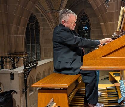 Kantor Torsten Wille spielte bedeutende Werke von Widor und Duruflé.
