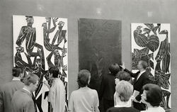 HAP Grieshabers »Graphik 1963« auf der documenta III. FOTO: WERNER LENGEMANN
