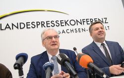 Kabinetts-Pressekonferenz in Sachsen-Anhalt