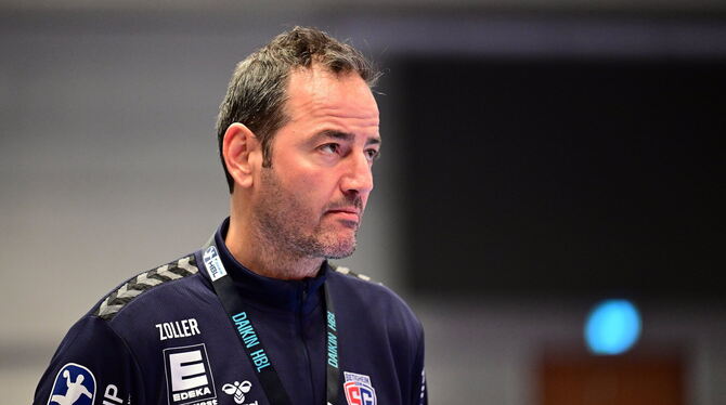 Der Spanier Iker Romero trainiert seit 2021 den  Zweitligisten SG BBM Bietigheim.  FOTO: GROOTHUIS/WITTERS