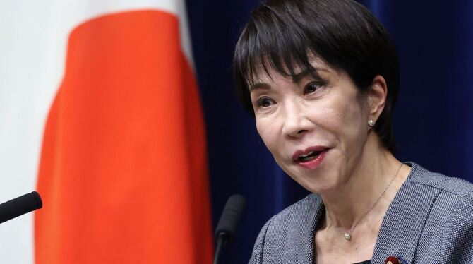 Japanische Regierungschefin Takaichi