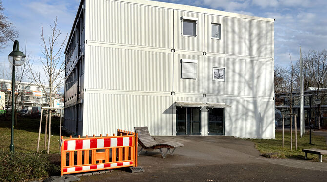 Die Nutzungszeit für die Container an der Friedrich-Hoffmann-Gemeinschaftsschule läuft demnächst ab. Deshalb und wegen des akute