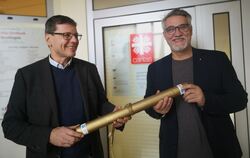 Liga der freien Wohlfahrt: Der Vorsitzende Dr. Joachim Rückle vom Diakonieverband übergibt den Stab an Franz-Xaver Baur von der