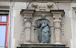 Justitia am Amtsgericht Reutlingen.