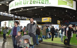 Seit zehn Jahren  unter dem grün-weißen Band: Die Schwäbische Alb in Halle 6.