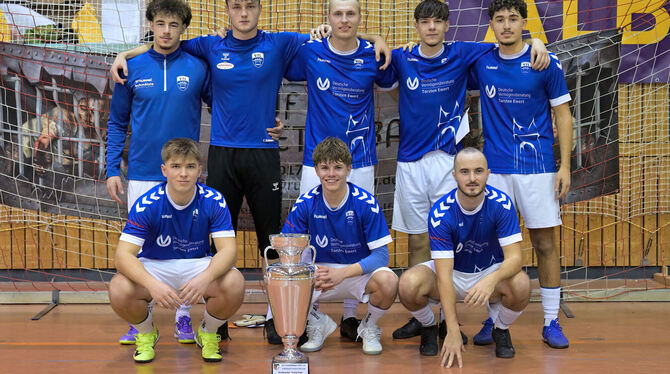 Verdienter Sieger in Trochtelfingen: Die Landesliga-Mannschaft des VfL Pfullingen.