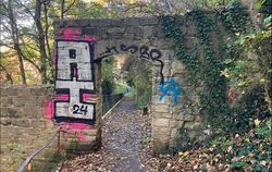 »AI« ist der sogenannte Graffiti-Tag, den der Tatverdächtige verwendet.