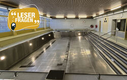 Noch sind die Lichter nicht endgültig aus. Wie es weitergeht mit dem Lehrschwimmbecken Ohmenhausen, ist allerdings offen.