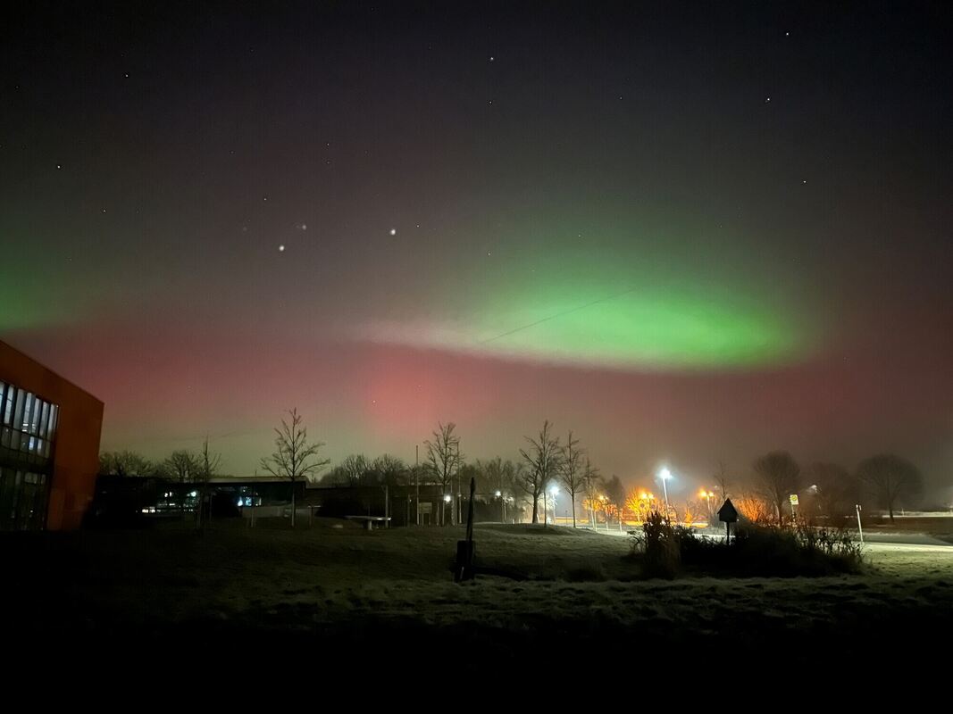 Polarlichter über Rommelsbach