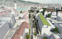 Geht es nach der Interessengemeinschaft, soll die Regional-Stadtbahn mitten durch die Pfullinger Innenstadt fahren.