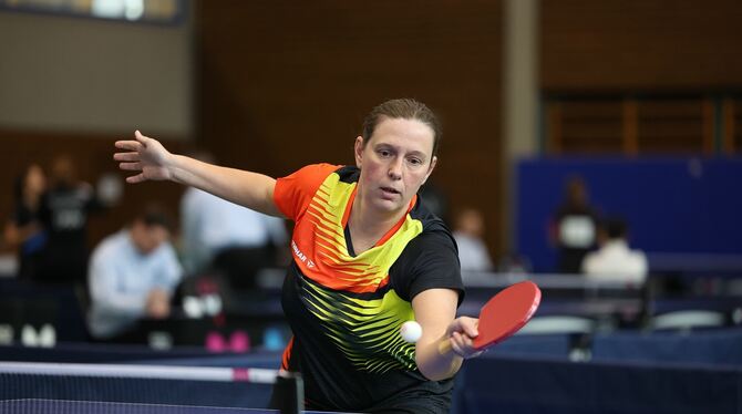 Freut sich über Gold und Silber bei den baden-württembergischen Meisterschaften: Alexandra Schankula.  FOTO: ARNOLD