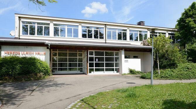 Der Sanierungsfall Herzog-Ulrich-Halle sollte eigentlich dringend in Angriff genommen werden. Mit Rücksicht auf die angespannte