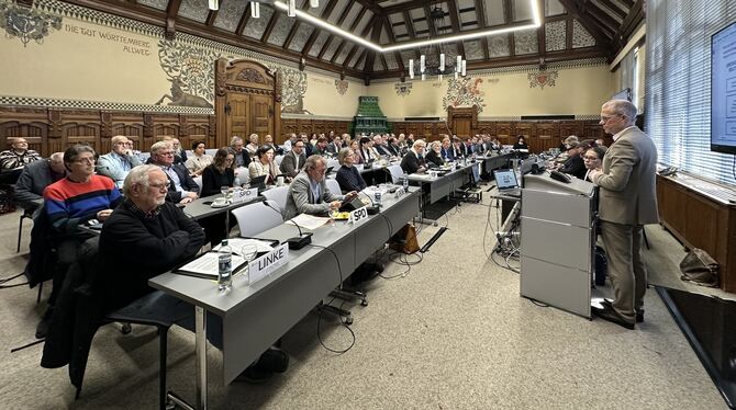 Kreistag Reutlingen Wie sich die Kreisumlage entwickeln soll, darüber haben die Fraktionen des Reutlinger Kreistages unterschiedliche Ansichten.