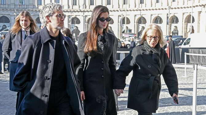 Trauerfeier für Modeschöpfer Valentino Garavani