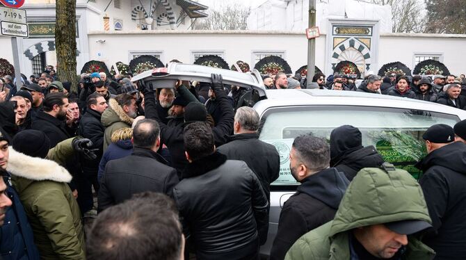 Beerdigung im Berliner Clan-Milieu