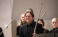 Fabian Wettstein war Konzertmeister und Solist beim Konzert der Württembergischen Philharmonie Reutlingen zusammen mit dem Orche