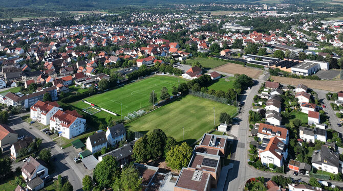 Mössinger Sportgelände und Hoeckle-Areal.