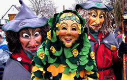 Der »Gall-Hans« und die »Schmalzkachel« (Sumpfdotterblume) sind Rommelsbachs närrischen Galionsfiguren.