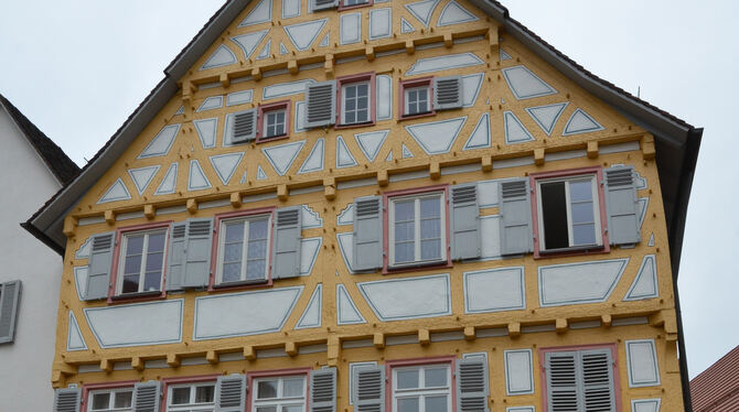 Beginenhaus in Bad Urach aus dem 15. Jahrhundert.  FOTO: PRIVAT