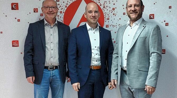 Rolf Gehring, Markus Nill und Markus Dick (von links) stellten die Jahresbilanz 2025 vor.