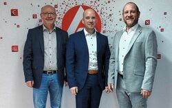 Rolf Gehring, Markus Nill und Markus Dick (von links) stellten die Jahresbilanz 2025 vor.