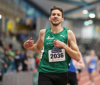 Über 800 Meter siegreich: Tim Holzapfel vom LV Pliezhausen.