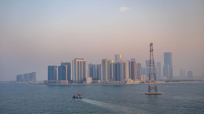 Skyline von Abu Dhabi